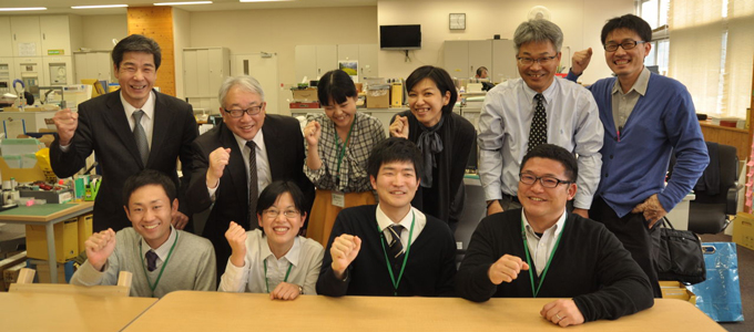 真庭市職員さんたちの写真