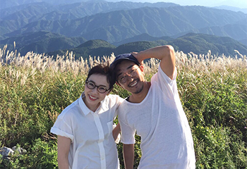 藤川さんの笑顔の写真